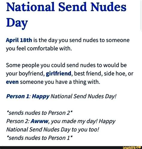 national send nudes day|National Send Nudes Day – Meaning, Origin, Usage